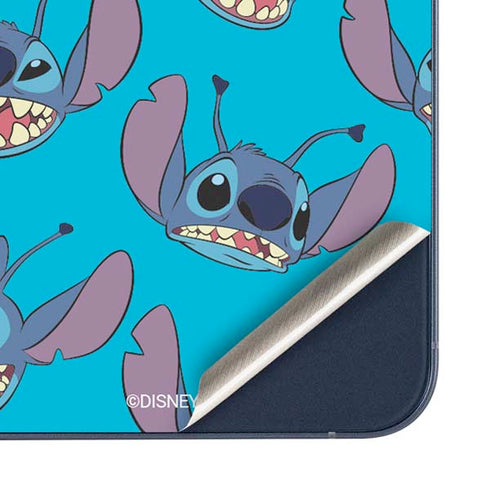 Disney Lilo and Stitch Face Expression Pattern Galaxy A35 5G Skin